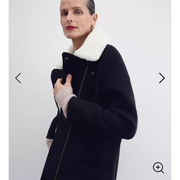 Madewell Eldridge Zip Coat Insuluxe Fabric MA312 - Picture 5 of 6